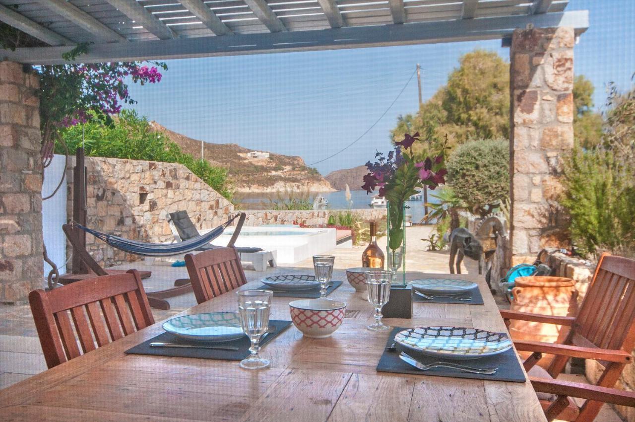 Patmos Exclusive Villas Skála Eksteriør billede