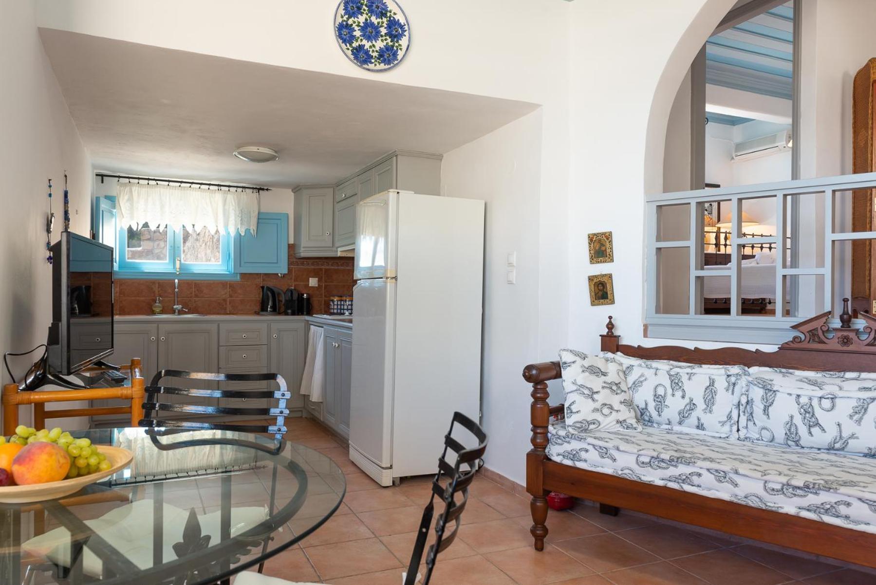 Patmos Exclusive Villas Skála Værelse billede