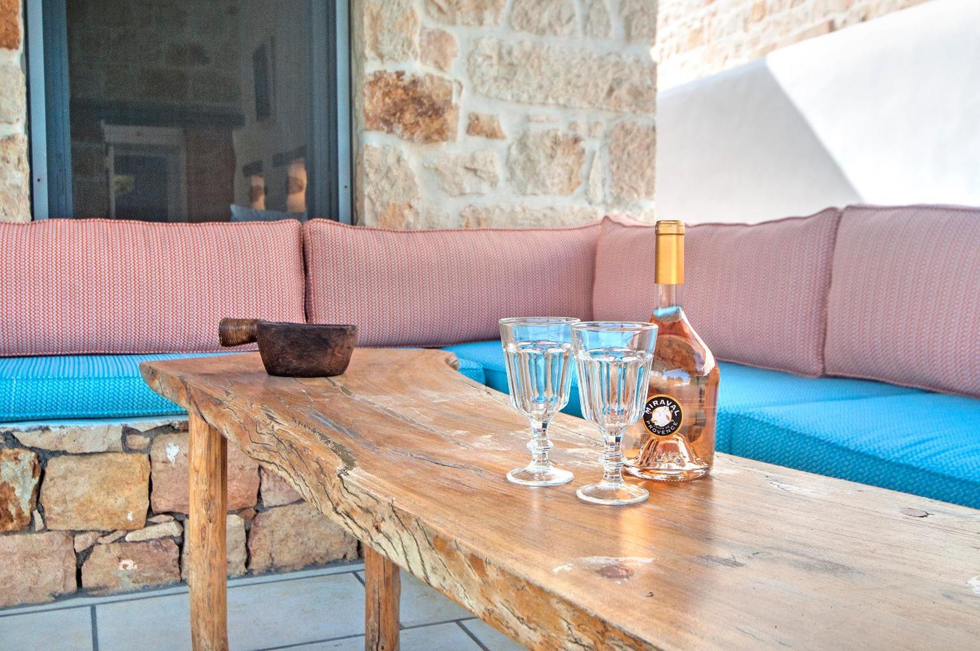 Patmos Exclusive Villas Skála Værelse billede