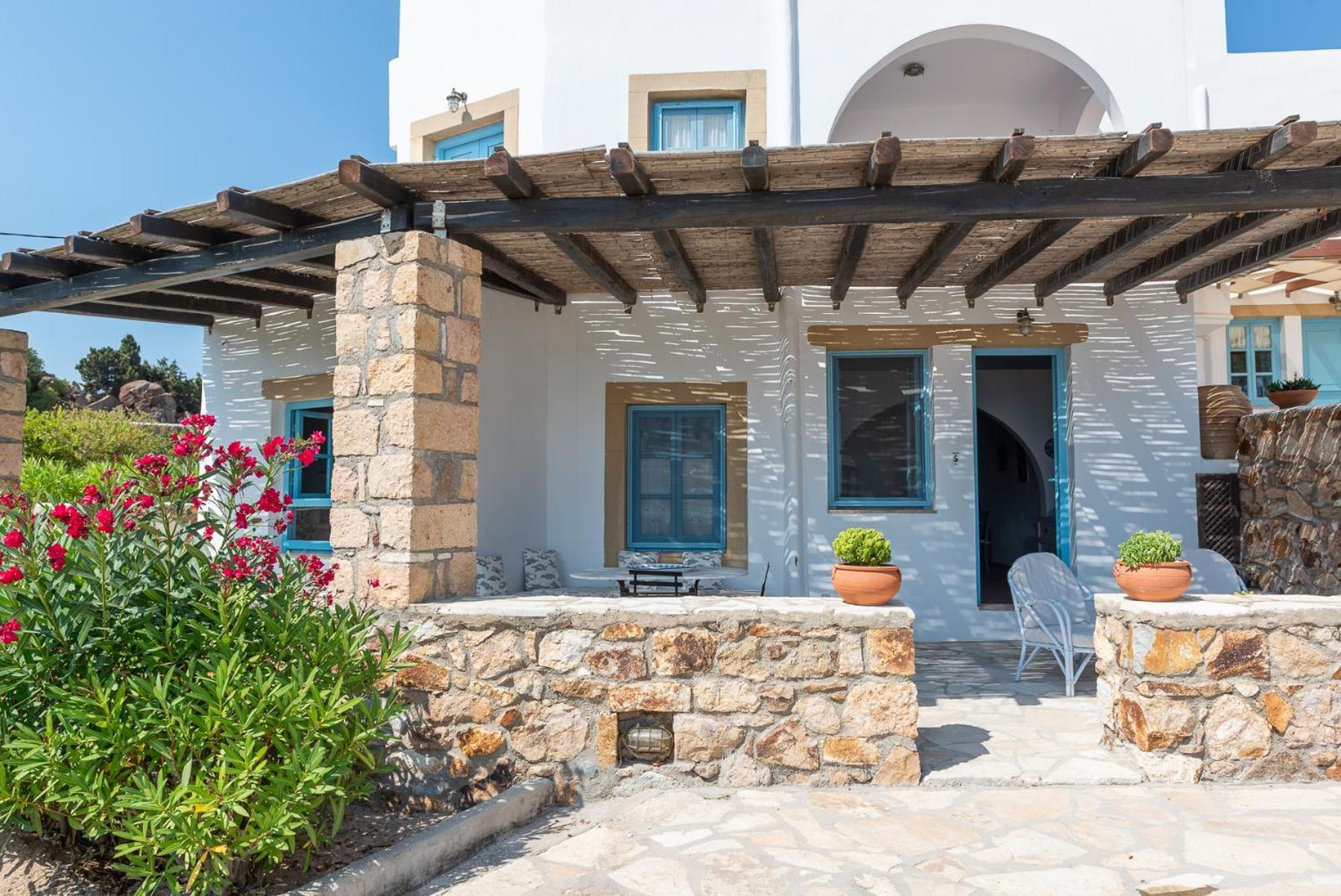 Patmos Exclusive Villas Skála Værelse billede