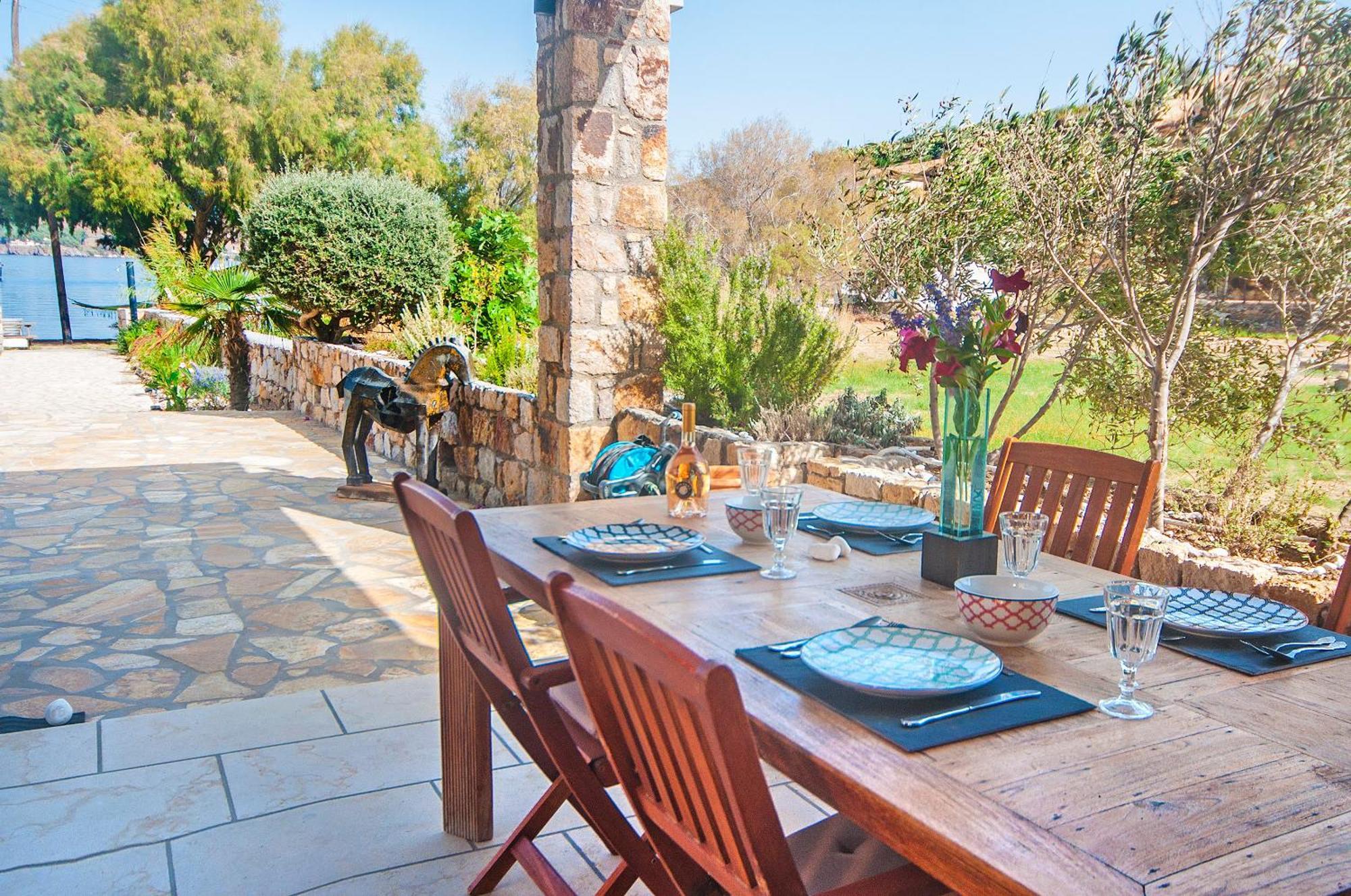 Patmos Exclusive Villas Skála Værelse billede
